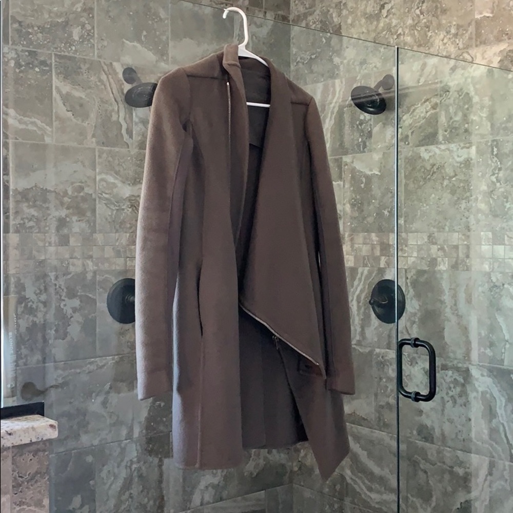 Rick Owens cashmere long coat